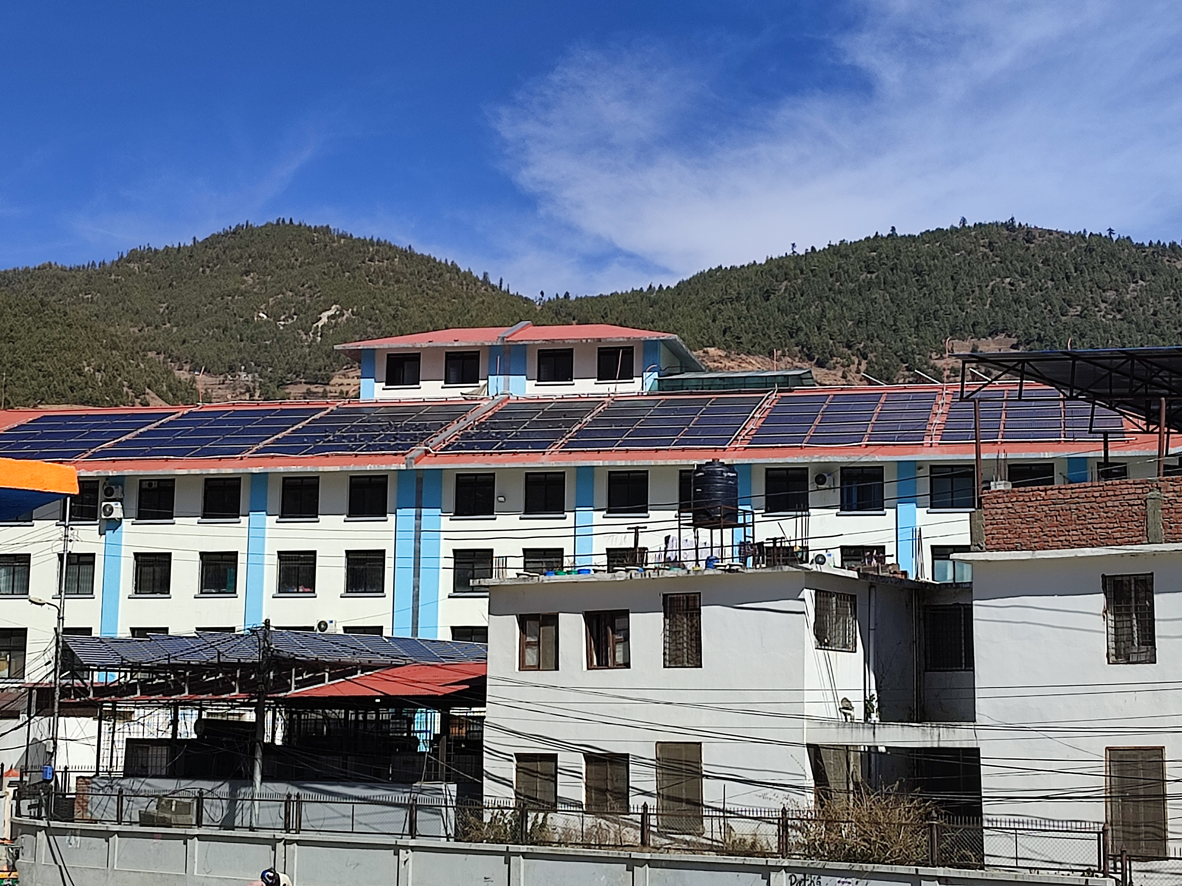 Solar thermal power installation in KAHS