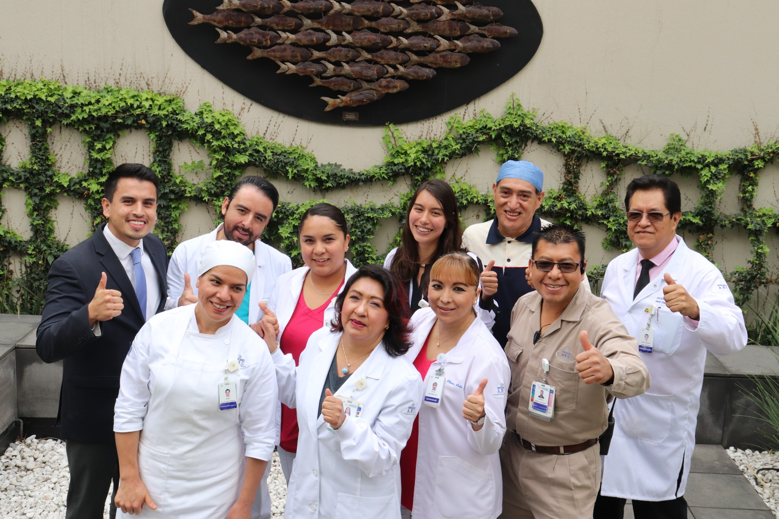 Interdisciplinary team at Centro Médico ABC